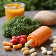 Imagen de vitaminas y minerales